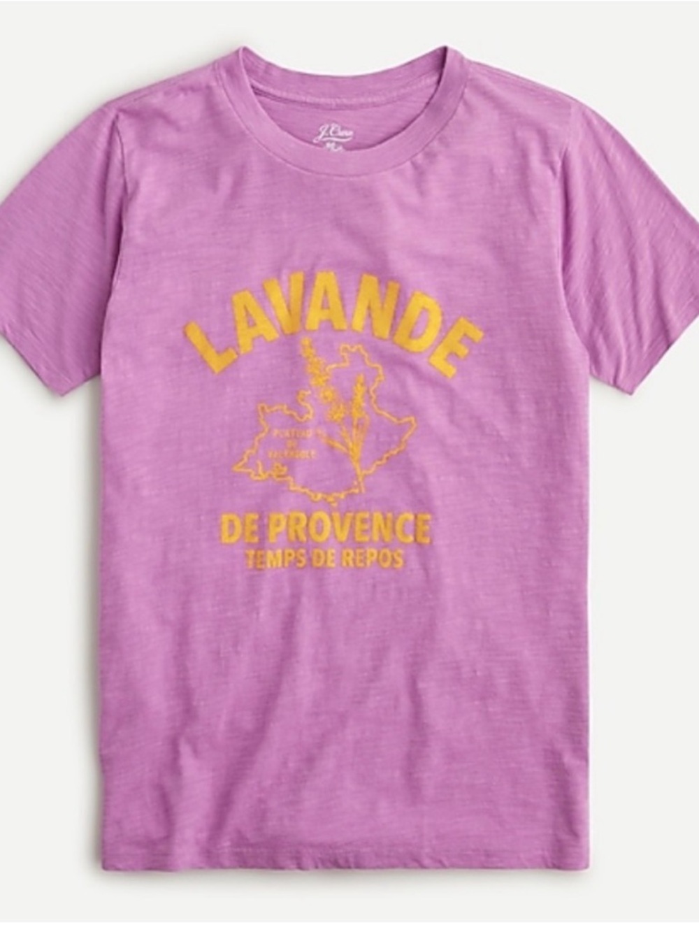 J Crew Vintage Cotton French Lavande T-shirt